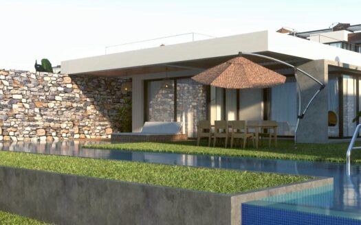 Beach front apartments and bungalows with private swimming pool in North Cyprus