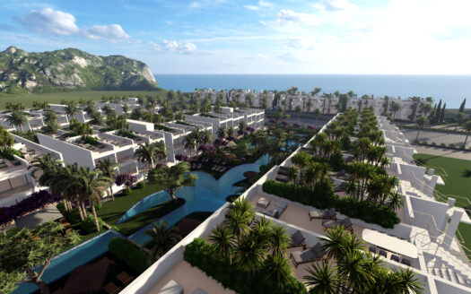 Brand-new premium class project on the coast of Northern Cyprus, Esentepe