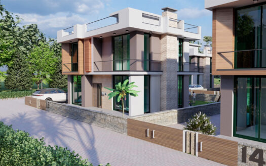 Prestigious and cheap villas for sale in Lapta, Northern Cyprus