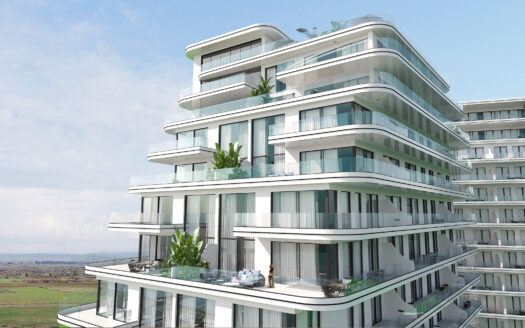 Luxury beachfront apartments for sale in Gaziveren, North Cyprus