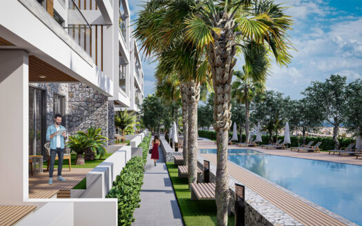 2+1 apartments at affordable prices in Northern Cyprus
