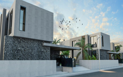 Stunning and spacious villas with sea and mountain views in Lapta, North Cyprus