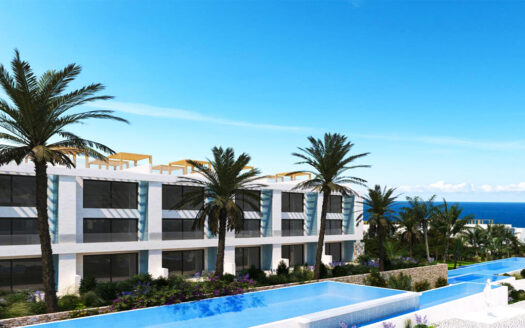 Largest project with studios and loft penthouse units for sale in Esentepe, Northern Cyprus