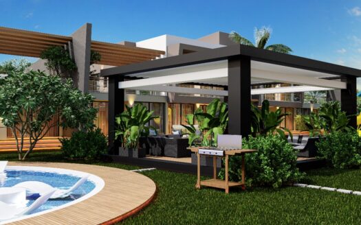 Brand-new 2-bedroom apartments for sale in Ötüken Iskele, North Cyprus