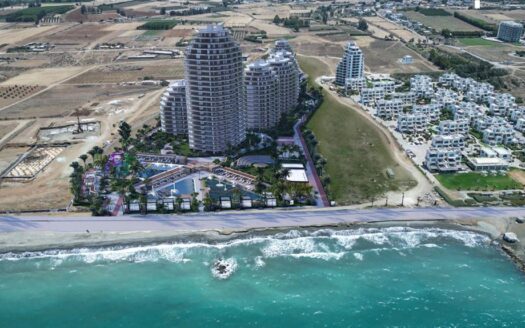 Beachfront luxury project with a private beach in Gaziveren, North Cyprus