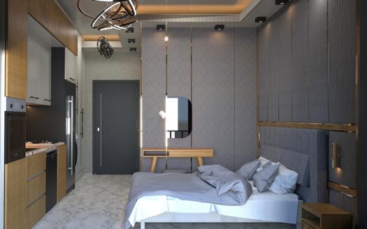 Luxury project with a private beach and rich infrastructure in Gaziveren, North Cyprus