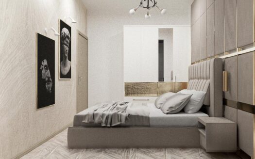 Luxury project with a private beach and rich infrastructure in Gaziveren, North Cyprus