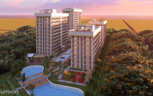 Luxury project with a private beach and rich infrastructure in Gaziveren, North Cyprus