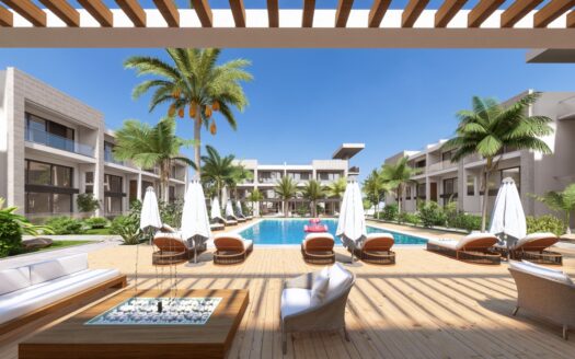 Luksuzni projekat sa bogatom infrastrukturom u blizini plaže u Karšijaki, Severni Kipar