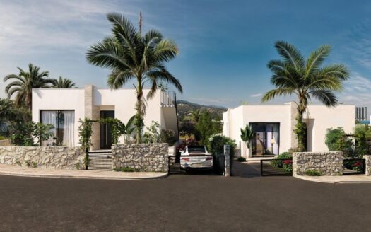 Luxury new project with 3-bedroom bungalows in North Cyprus, Esentepe