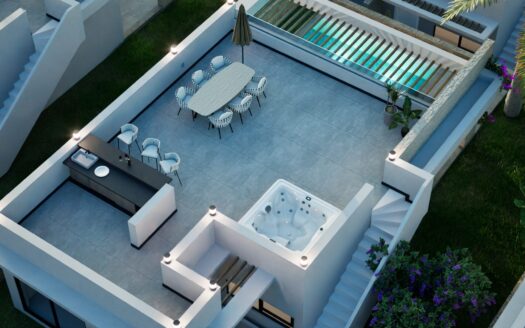Villas for sale with panoramic sea views in Esentepe, Northern Cyprus