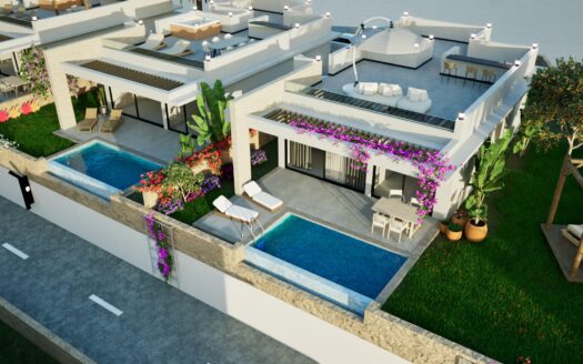 Villas for sale with panoramic sea views in Esentepe, Northern Cyprus